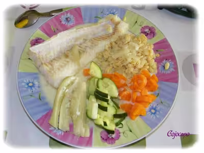 Thermomix: Filets de julienne, sauce anisée