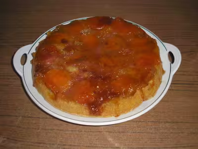 Tarte tatin aux abricots par La p'tite jeanne