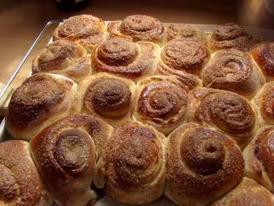 Kanelbullar (petits pains Suédois à la cannelle)
