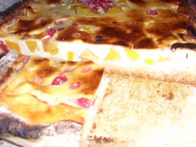 Allemagne: Käsekuchen (gâteau au fromage blanc)