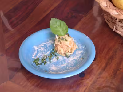 Dôme de pommes au basilic par nicolas par CHRISB13