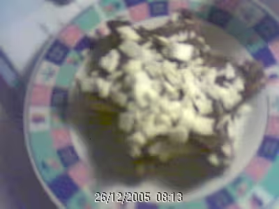 Étoile de Noël au chocolat blanc