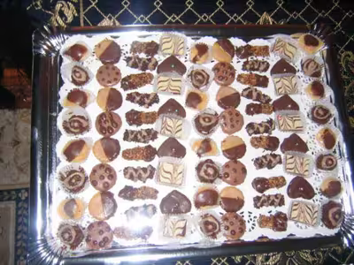 Petits gâteaux glacés au chocolat