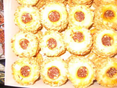 Sablés à la crème et aux amandes