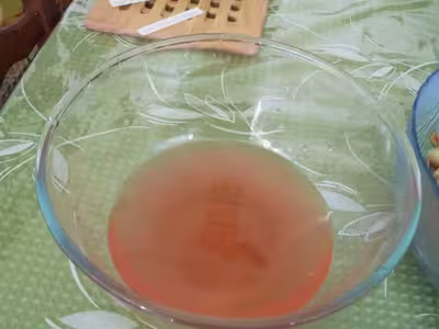 Gelée au jus de rhubarbe