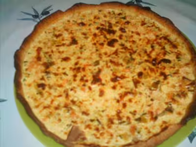 Tarte aux pommes de terre jambon