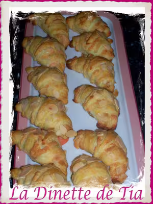 Mini-croissants à la frangipane