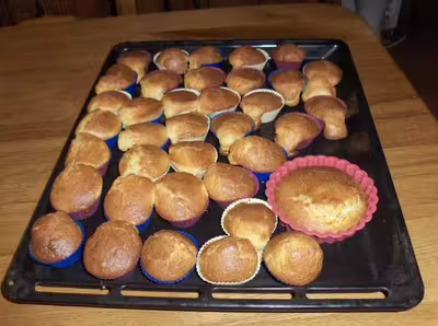 Thermomix: Muffins à la noix de coco et aux pignons