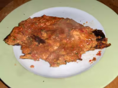 Thermomix: Tortilla au poivron rouge et courgette par Nicole2008