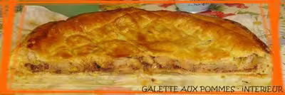 Galette des rois aux pommes
