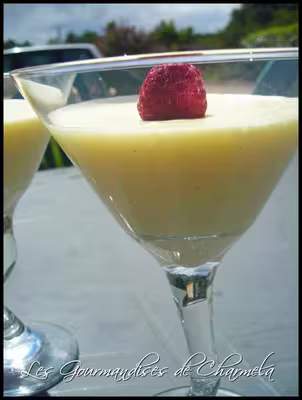 Mousse vanille et mascarpone