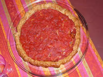 Tarte à la tomate et au comté par mananoke