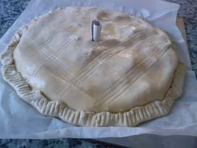 Tourte au saumon