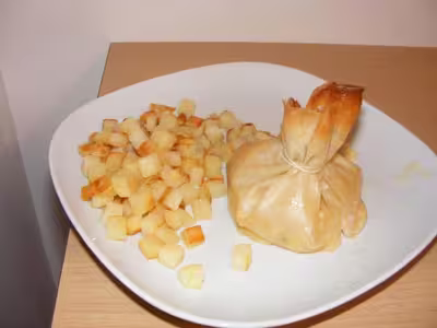 Aumônières au camembert