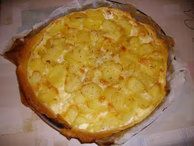 Tarte au camembert par ptitefleurette