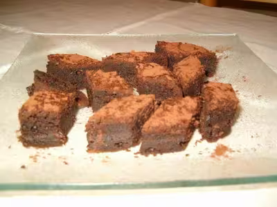 Fondant chocolat au rhum et aux raisins