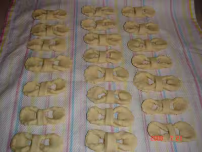Beignets tressés