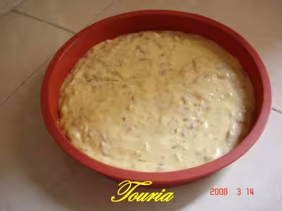 Gâteau au jambon, fromage et yaourt
