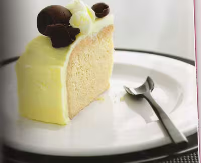 Gâteau au chocolat blanc
