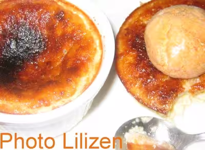 Flans aux amarettis