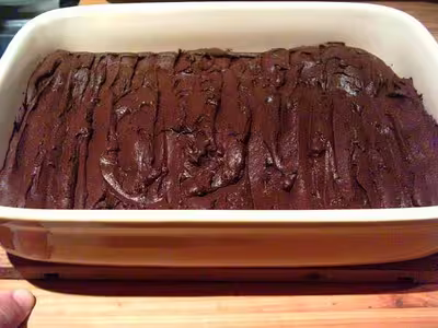 Gâteau cassonade et chocolat