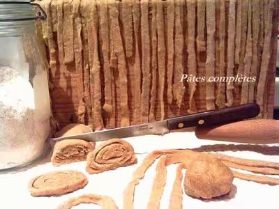Pâte à pâtes à la farine complète