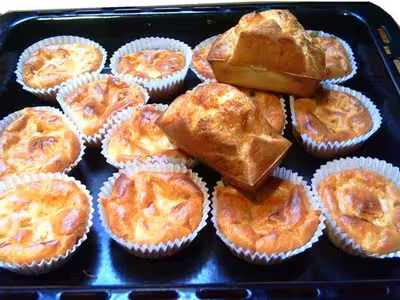 Petits cakes au gruyère savoyard