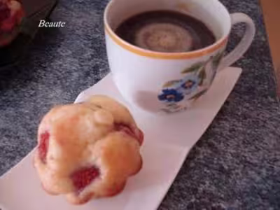 Cakes aux fraises