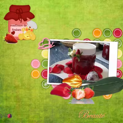 Confiture de fraises