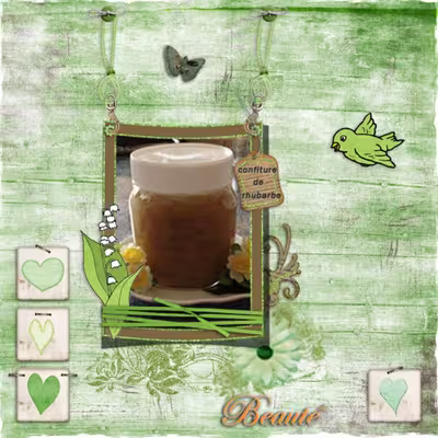 Confiture de rhubarbe