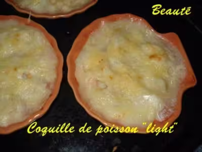 Recette WW : Coquilles de poisson "light"