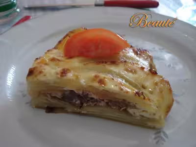 Recette WW: Gâteau de pommes de terre au canard