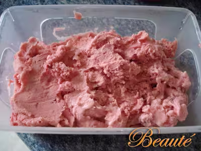 Glace à la fraise