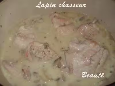 Recette WW: Lapin chasseur