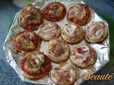 Mini pizza par beaute