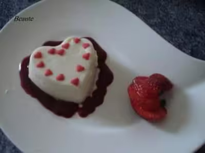 Recette WW: Pannacotta vanille et fraises par beaute