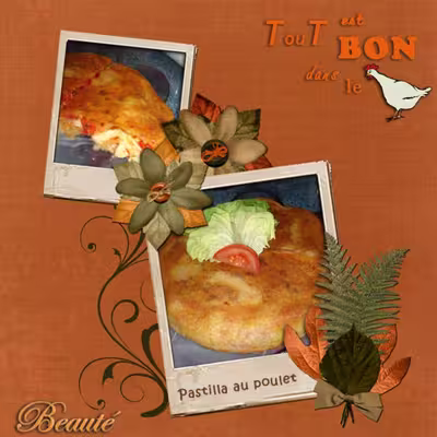 Recette WW : Pastilla au poulet