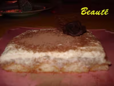 Tiramisu à la pomme