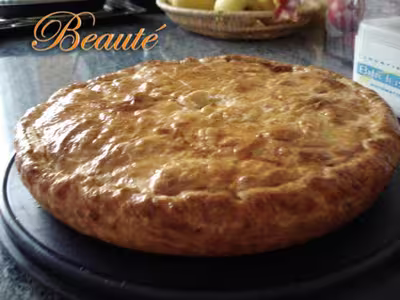 Tourte paysanne aux pommes de terre