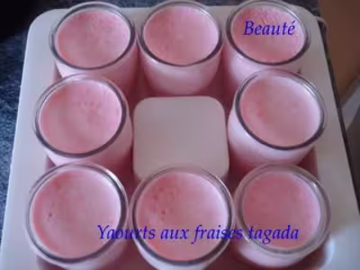 Yaourts aux fraises tagada