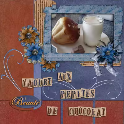 Yaourt aux pépites de chocolat