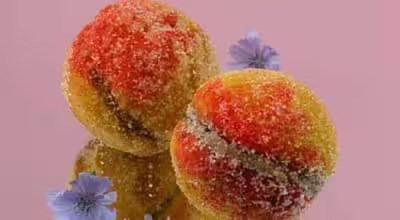 Gâteaux secs "pêches"