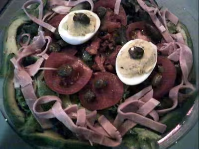 Salade "Nid d'un coucou"