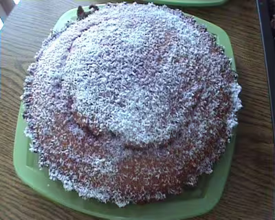 Gâteau fondant à la semoule de choco25