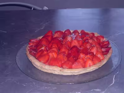 Tarte aux fraises par Nadège55