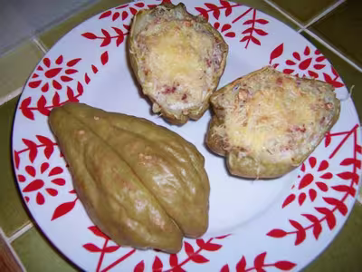 Recette Thermomix: Chayottes gratinées