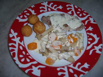 Recette Thermomix: Côtes de porc en sauce moutarde