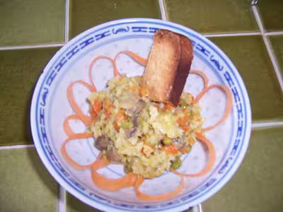 Recette Thermomix: Risotto aux légumes du printemps