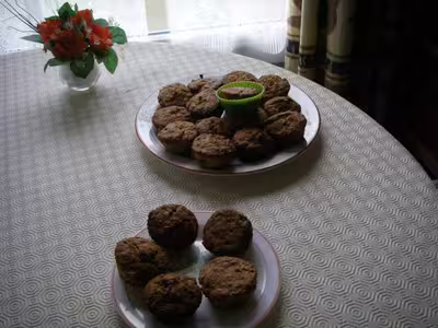 Muffins pommes nougatine