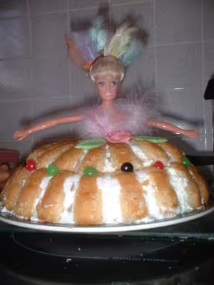 Gâteau barbie